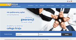 Desktop Screenshot of gdprofesja.pl